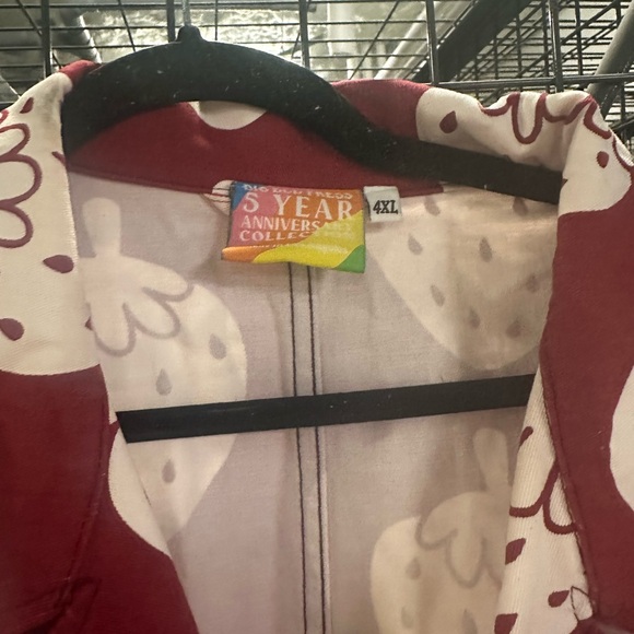 Strawberry Print Boilersuit BBP - Picture 4 of 6